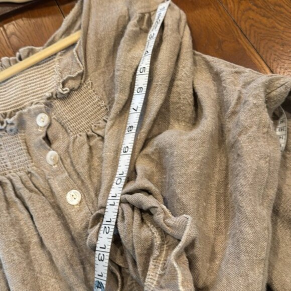 Magnolia Pearl Khaki Long Sleeved Button Front Jacket - Picture 13 of 14